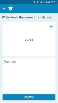 Italian-Russian Dictionary android App screenshot 3